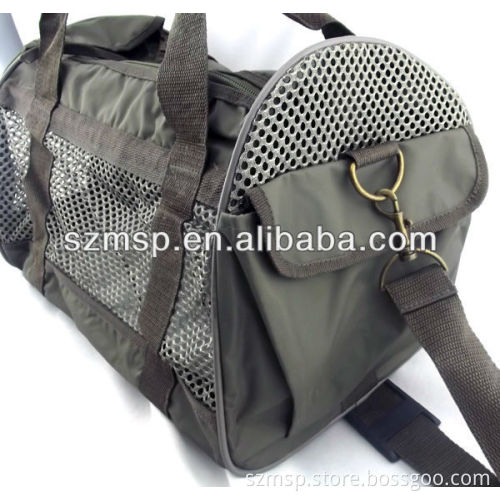 Comfortable nylon mesh pet carier bag for dog and cat